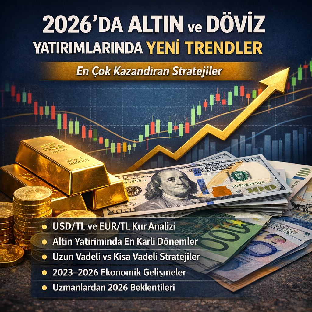2026’da Altın ve Döviz Yatırımlarında Yeni Trendler: En Çok Kazandıran Stratejiler