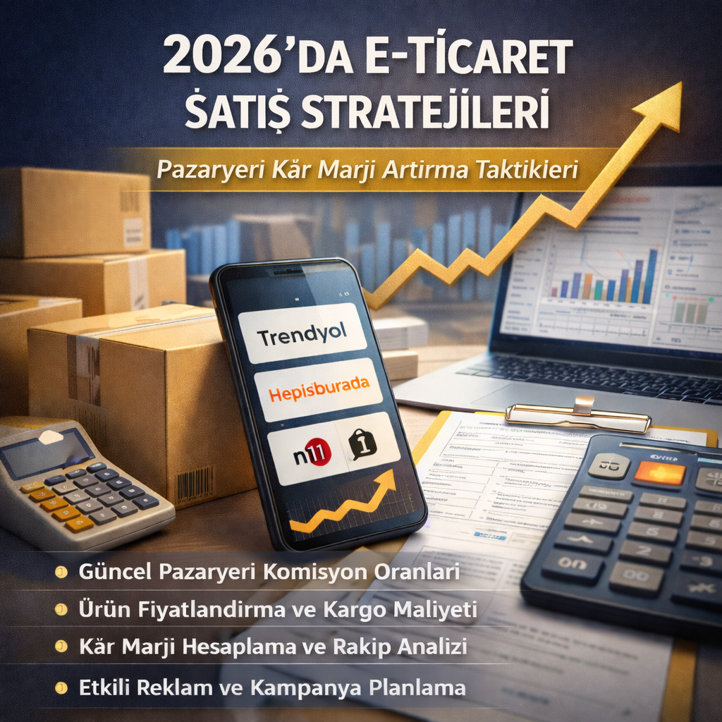2026’da E-Ticaret Satış Stratejileri: Pazaryeri Kâr Marjı Artırma Taktikleri